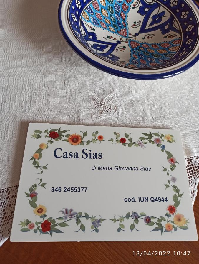 Ferienwohnung Casa Sias Santu Lussurgiu Exterior foto